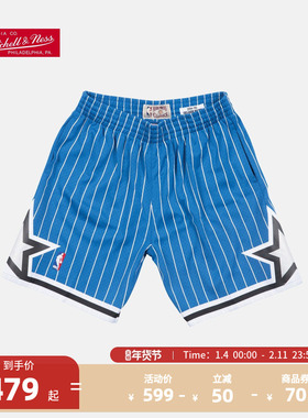 NBA-Mitchellness复古球裤SW 1994-95赛季客场-奥兰多魔术队
