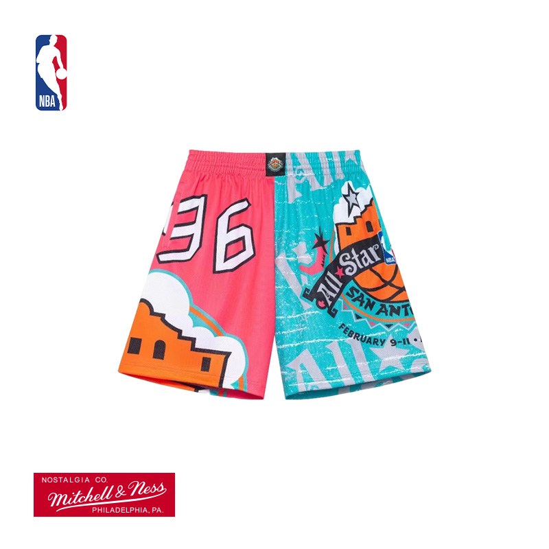 Mitchell&ness运动休闲速干短裤