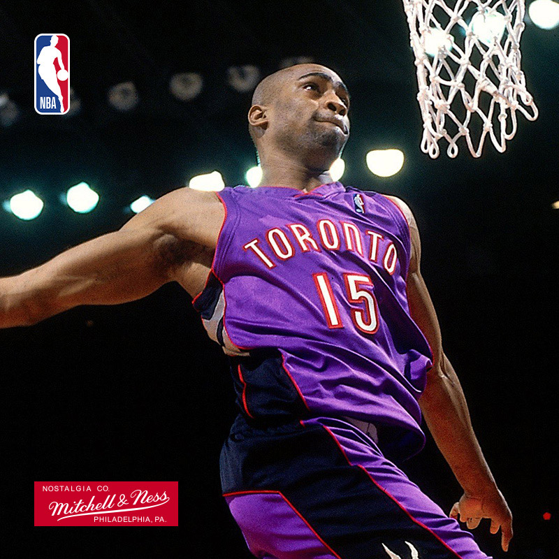 nba-mn猛龙队卡特客场复古球衣