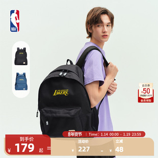 NBA官方勇士/湖人差旅学生暑假书包电脑包户外休闲运动双肩包