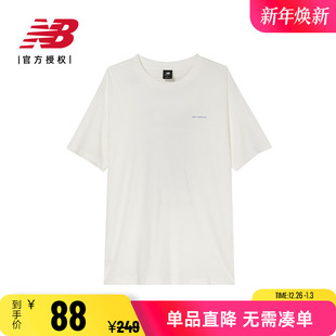Balance 休闲运动简约卡通logo纯棉短袖 夏季 AMT31560 男款 New