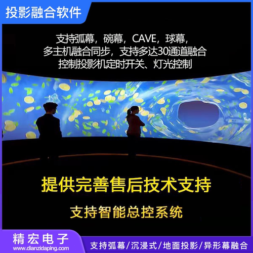 多画面软件融合多画面无缝拼接