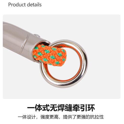 P绳宠物项圈遛狗牵引绳大狗项圈P链狗狗项圈狗绳狗脖圈小狗项圈