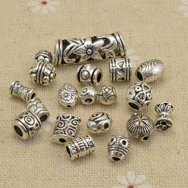 藏银配件手链隔珠桶珠