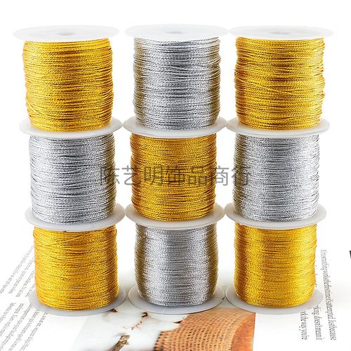 金线银线手工diy项链戒指绕圈