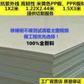 米黄色PPR胶板防水垫板工程尼龙硬塑料耐磨米灰色塑胶加工pp板材