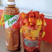 In stock American Tajin clasico Mexican seasoning, chili powder, lemon, spicy and sour chili powder thumbnail 4