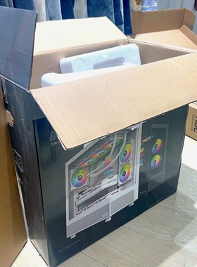 Tt钢影透S机箱包装箱纸箱空箱外箱外包装盒子泡沫限定版MINI原装