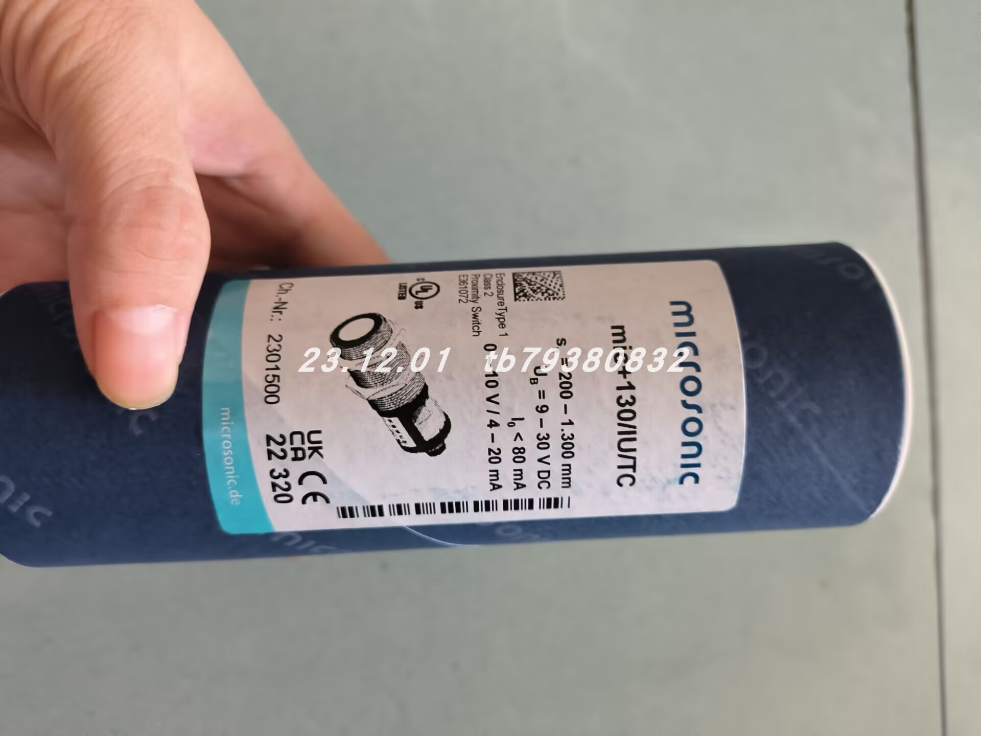 microsonic传感器MIC+130/IU/TC