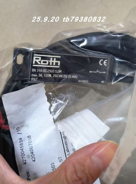 ROTH BN310-RZ 2503 开关Stoerk ST710-JB1BV.10FP温控器