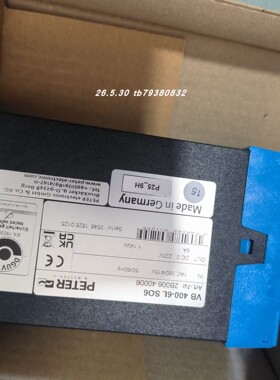 PETER VB 400-6L SO6 2B006.40006电子制动单元VB 400-60控制器