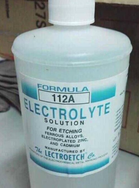 Lectroetch Formula 112A 打标液 lectroetch  LNC-3电解液