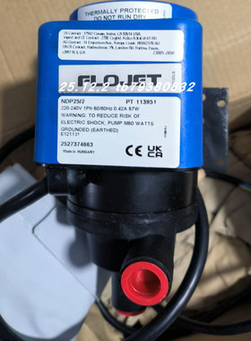 FLOJET NDP25/2 PT113951泵NEMP50/7 PT416951