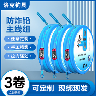 定制进口线组主线成品主线组钓鱼全套鱼线尼龙线鲫鱼套装 高端正品