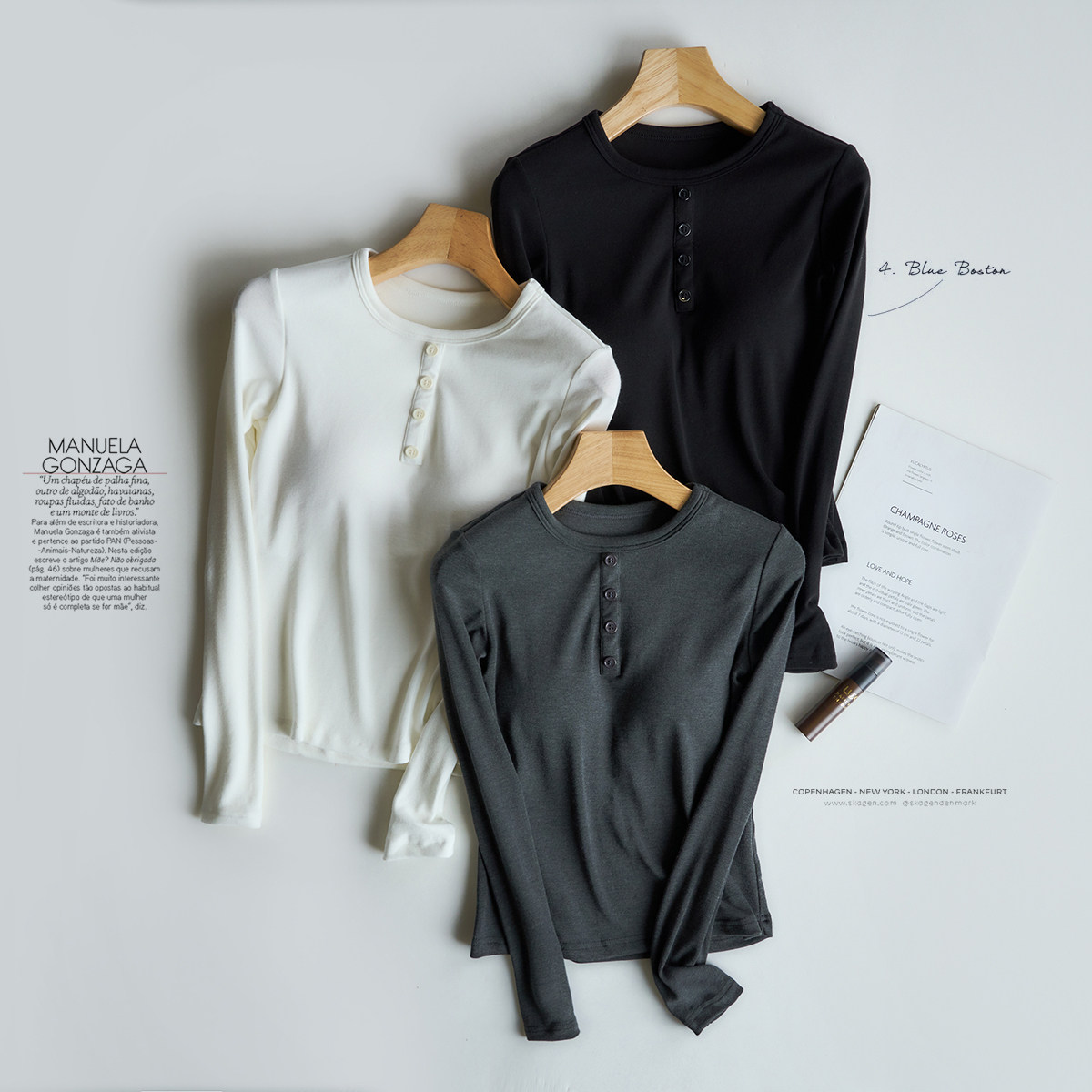 奶油可可 带胸垫纽扣圆领针织t恤长袖修身内搭针织衫上衣女秋衣,女士内衣/男士内衣/家居服,吊带/背心/T恤/打底/肌底衣,淘宝优惠券,粉丝福利购,淘宝优惠卷