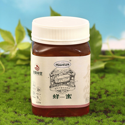 条山农场蜂蜜500g/瓶蜂蜜甘肃白银景泰特产蜂蜜