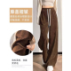 宽松休闲裤 清仓捡漏阔腿裤 女秋冬加绒加厚设计感垂感显瘦保暖大码