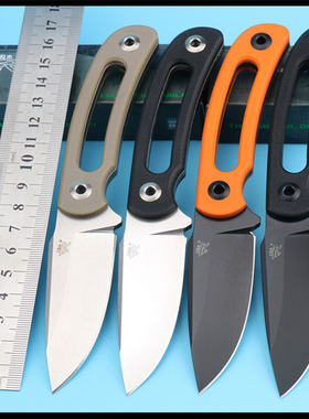 中国新款三刃木7系小直刀7132随身户外求生便携刀水果刀小刀包邮