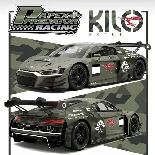 KILO Works 1:64合金车模 奥迪R8 LMS GT3 EVO2 达尔文女武神