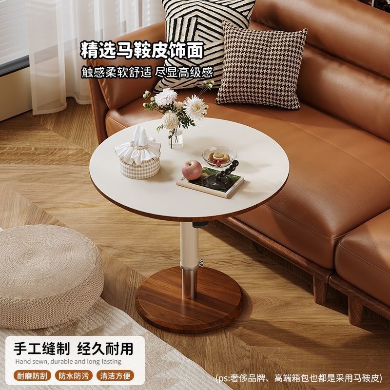 升级旋转桌可移动小户型圆桌饭桌小桌子吧台桌