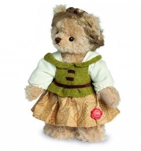 德国Hermann 赫曼绿衣牧民小女Lieselotte泰迪熊 限量收藏款 现货