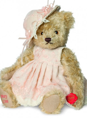 德国正品Hermann赫曼2015年Mary小姐泰迪熊 限量收藏款 现货