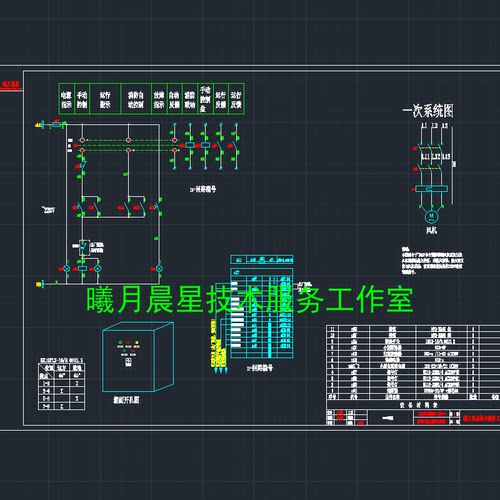 优化版16D303-2风机排烟（送风）风机电路图XKY(J)F-1图集13~20页