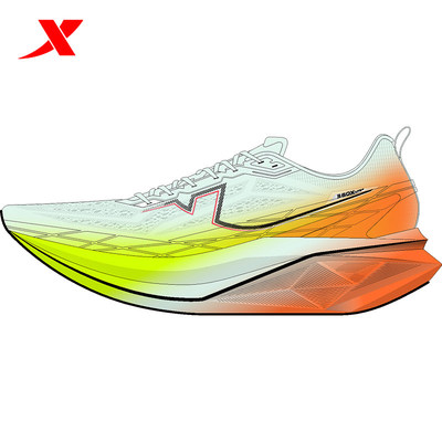 特步360X3.0 LITE男跑鞋2026夏季款竞速运动鞋跑步鞋974219110005