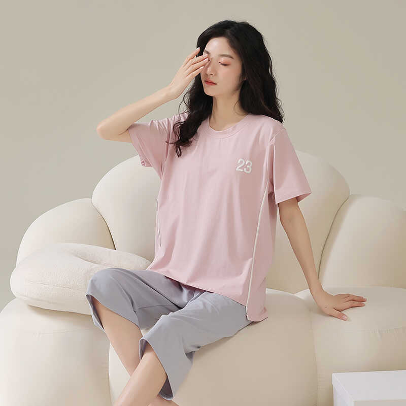 芬腾清女纯棉可外穿家居服