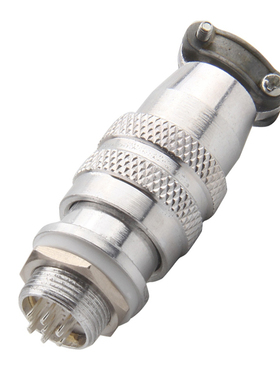 XS12铝外壳7芯 航空插头XS12K7P XS12J7Y 连接器 XS12J7P XS12K7Y