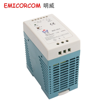 包邮 明威 导轨电源 MDR-100-5 100W 5V19A 导轨式 开关电源