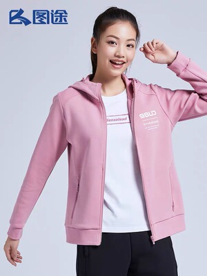 图途开衫卫衣连帽休闲运动外套