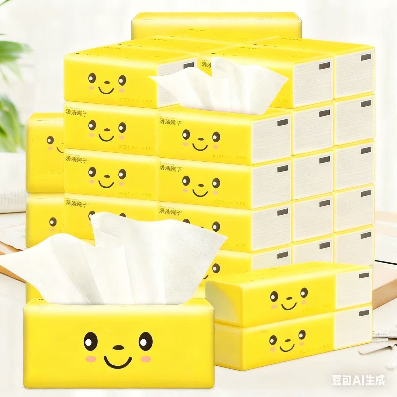 88v亲肤柔软餐巾纸家用面巾纸