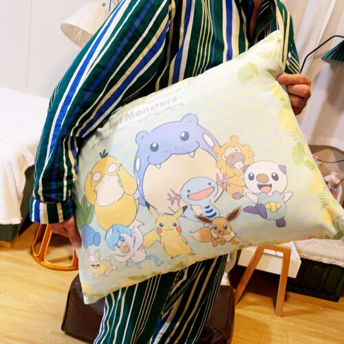 日单宝可梦pocketmonsters神奇宝贝卡通角色学生宿舍枕头套枕套