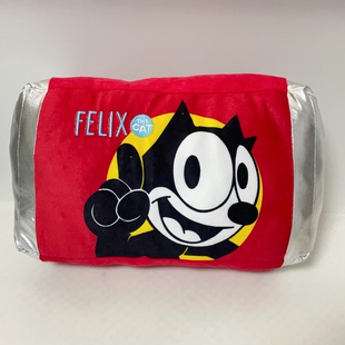 孤品日单正品FelixtheCat菲力猫Felix菲利克斯猫毛绒糖果造型靠垫