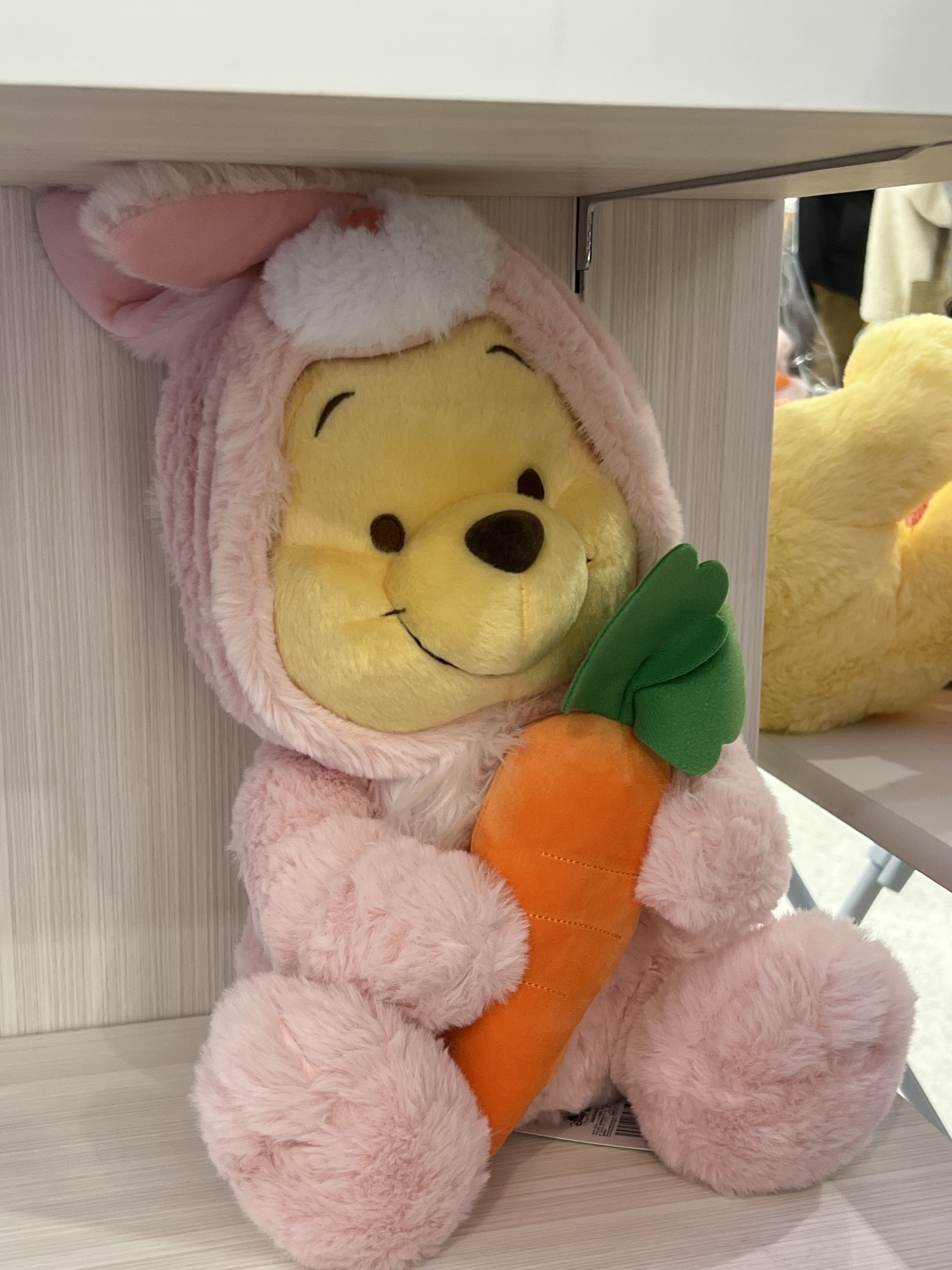 包邮卡通萝卜兔子噗噗毛绒公仔玩偶生日礼物维尼小熊公仔变身