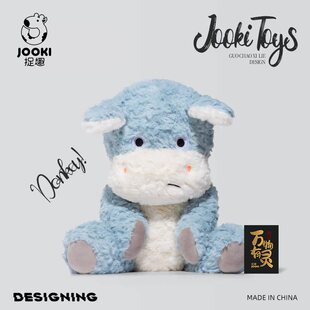 捉趣国潮倔驴毛绒玩具公仔娃娃玩偶抱枕女生睡觉专用女孩生日礼物