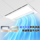 佛山照明厨房凉霸二合一嵌入式 专用集成吊顶吹风冷霸卫生间换气扇