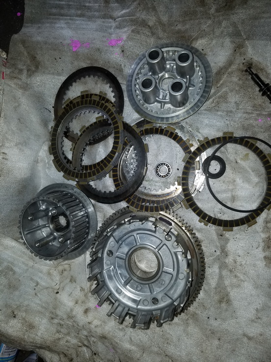 离合器 适用于ZXR636离合器离合鼓离合片