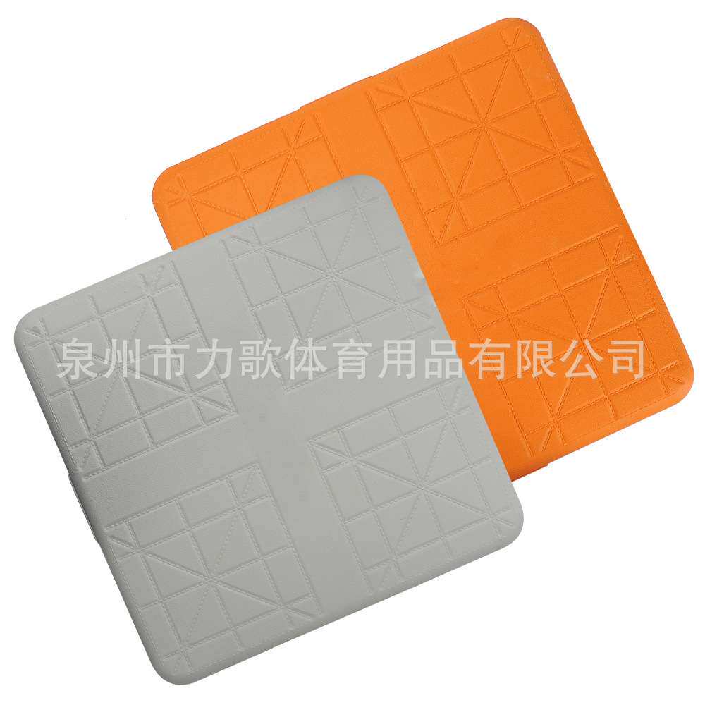 橘色白色耐磨棒球垒球厚垒包 橡胶垒包 棒垒球垒包 投手版 本垒版