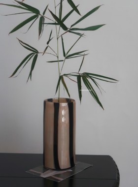 春日迟迟法式中古琉璃花瓶