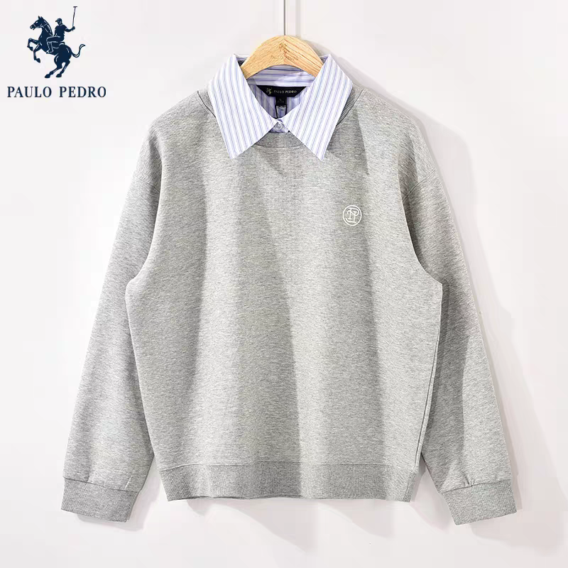 【书婷专享】Paulo Pedro/保罗·彼得女卫衣假两件-BWDC59080