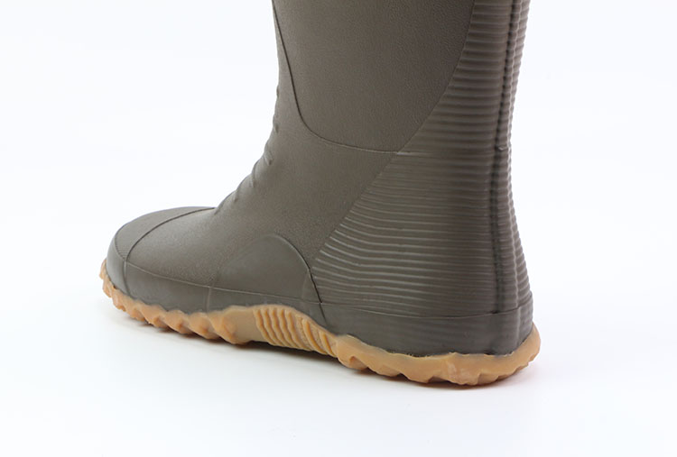 Chaussures - bottes caoutchouc homme pour hiver - semelle tendon - Ref 962461 Image 4