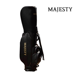 正品MAJESTY玛嘉斯帝高尔夫球包皮革防水轻便golf男女士球包新款