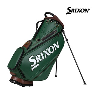 Srixon史力胜高尔夫球包大师赛限量款支架包golf皮革防水男士球包