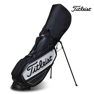 Titleist泰特利斯高尔夫支架包皮革防水轻便golf男士球包大容量