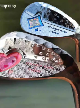 ITOBORI一刀雕高尔夫挖起杆扑克牌系列定制沙坑杆切杆男女士球杆