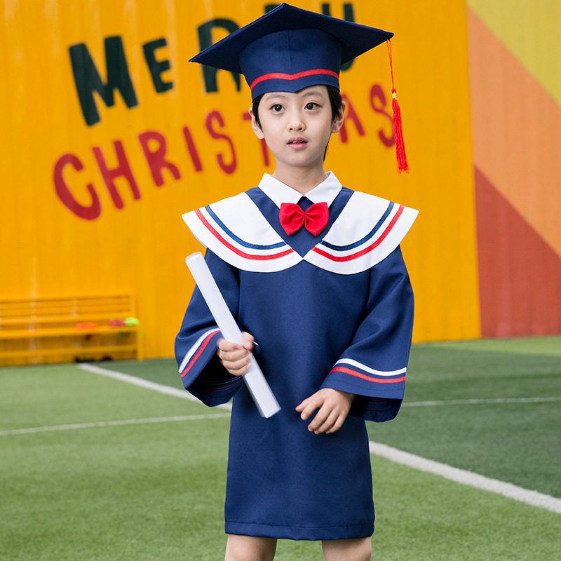 幼儿园学士服儿童博士服帽毕业照服装小学幼儿毕业礼服毕业典礼