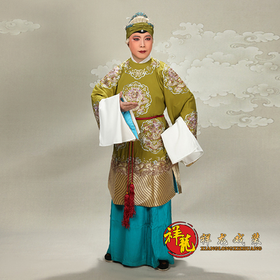 京剧戏曲佘太君戏服老旦蟒
