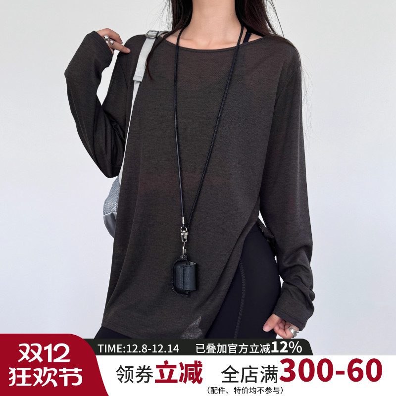 运动罩衫速干透气健身